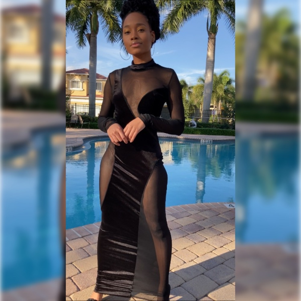 ❤️ Sheer Posh Inspired Dress ❤️